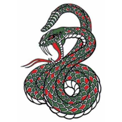 タトゥーシール 大蛇(タトゥー・刺青シール)