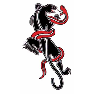 タトゥーシール 豹と蛇(タトゥー・刺青シール)