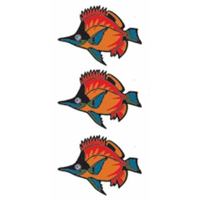 タトゥーシール 熱帯魚2(タトゥー・刺青シール)