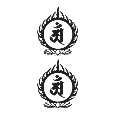 タトゥーシール 普賢菩薩(タトゥー・刺青シール)