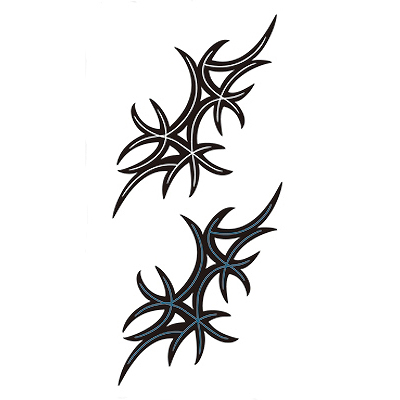 タトゥーシール トライバル6(タトゥー・刺青シール)