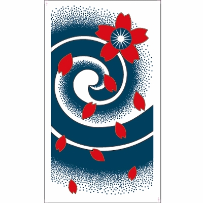 タトゥーシール 桜吹雪ミニ(タトゥー・刺青シール)