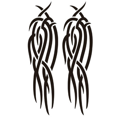 タトゥーシール 腕輪・トライバル6(タトゥー・刺青シール)