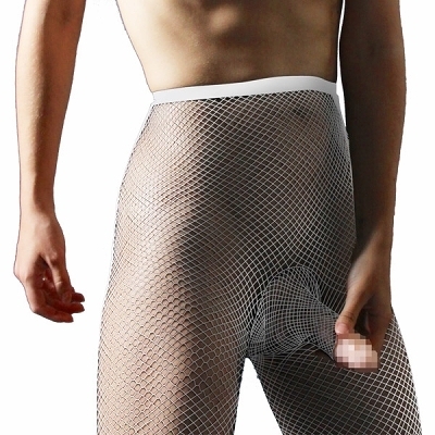 メンズパンティストッキング メッシュ(ランジェリー)