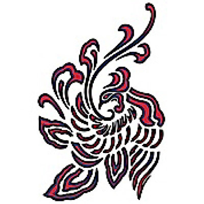 タトゥーシール ガルーダ1(タトゥー・刺青シール)