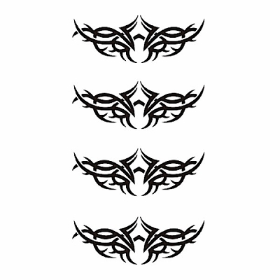 タトゥーシール トライバル8(タトゥー・刺青シール)