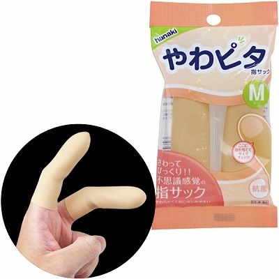 やわピタ指サック 抗菌 (M)(医療系器具)