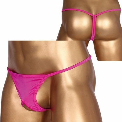 見せたがる男のオープンTバック(ランジェリー)