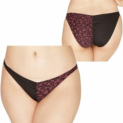 2wayアシンメトリーアニマルくい込みフルバック(ランジェリー)