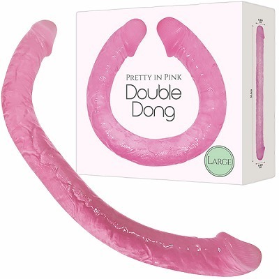 プリティインピンク ダブルドング (L)(ビアン)