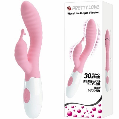 プリティラブ (ウェービーラインGスポットバイブレーター)(バイブ)