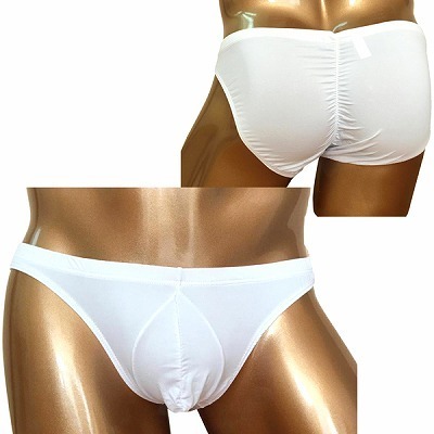 BadDaddy ポール快適3Dブリーフ ホワイト(ランジェリー)