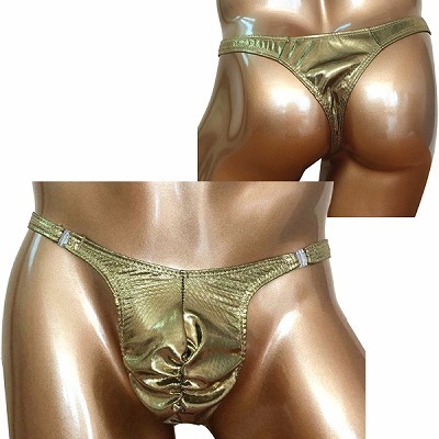 BadDaddy ゴールドスパークTバック(ランジェリー)