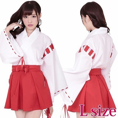 夢のなかの巫女ちゃま(ゆめのなかのみこちゃま) Lサイズ(コスチューム)