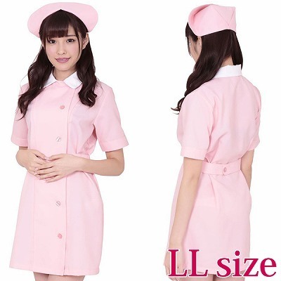 AKIBAパステルピュアナース ピンク XLサイズ(コスチューム)