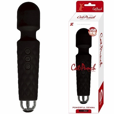 Cat Punch (D POWERFUL DENMA) ブラック(バイブ)