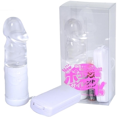 ポコチン君1号 サイレント (クリア)(バイブ)