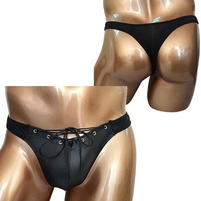 <BadDaddy>ワイルドビキニパンツ(W−013)ブラック(ランジェリー)