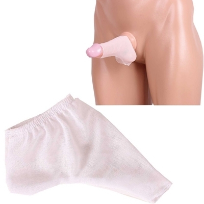 男の金玉包み布(ジョークグッズ)