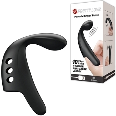 プリティラブ (パワフルフィンガースリーブ)(男性補助グッズ)