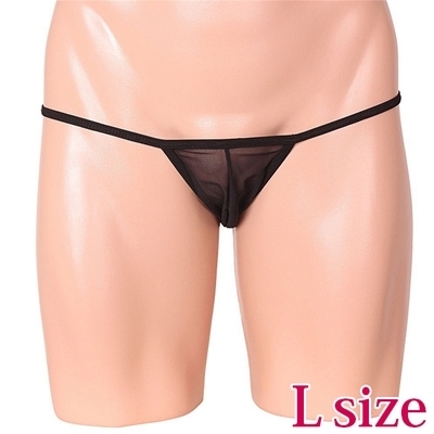 ストロングスタイルメンズパンツ ブラック Lサイズ(ランジェリー)