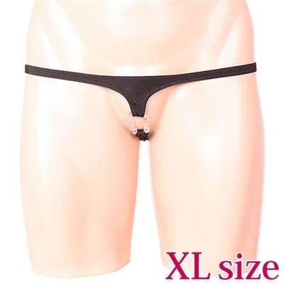 チンリンクリングパンツ ブラック XLサイズ(ランジェリー)
