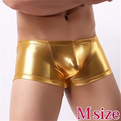 メタリックゴールドボクサー Mサイズ(ランジェリー)