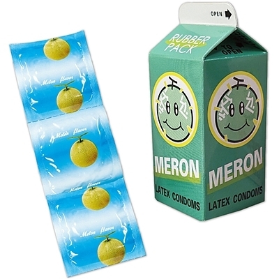 ミニパック メロン (3個入り)(コンドーム)