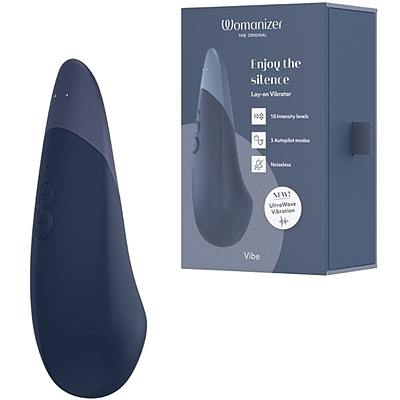 ウーマナイザーバイブ 電動マッサージャー (ダークブルー)(バイブ)