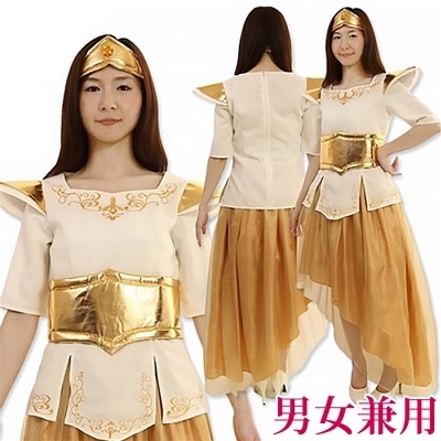 笑ってもいいんだよドレス UNISEX 男女兼用 イエロー(コスチューム)