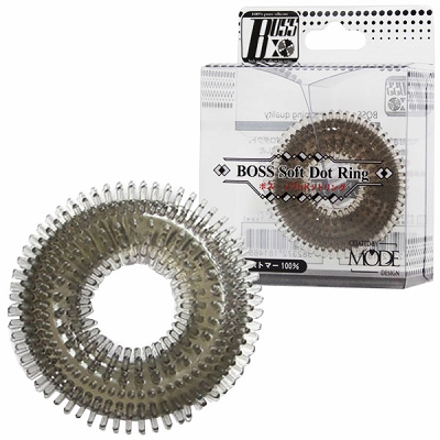 ボス・ソフトドットリング (スモーク)(男性補助グッズ)