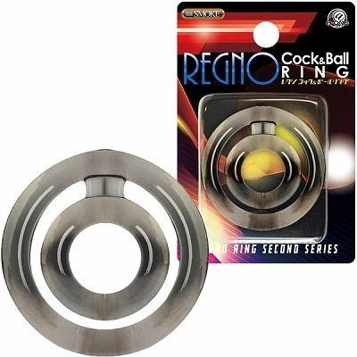 レグノ コック&ボールリング (スモーク)(男性補助グッズ)