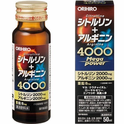 シトルリン+アルギニン Mega Power4000(エッチコスメ)