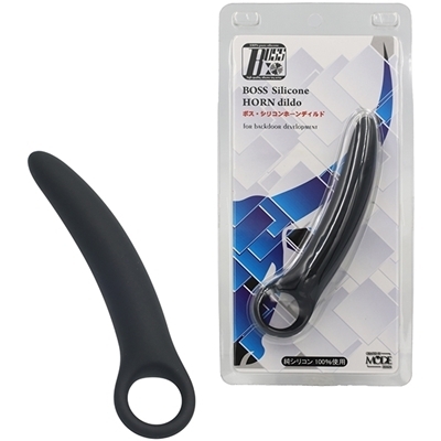 ボス シリコンホーンディルド (M)(アナル拡張グッズ)