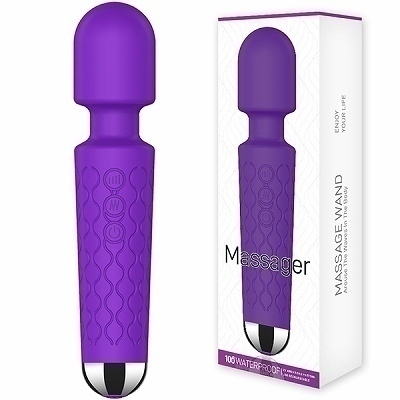 NEW 噂のデンマ Massager (パープル)(バイブ)