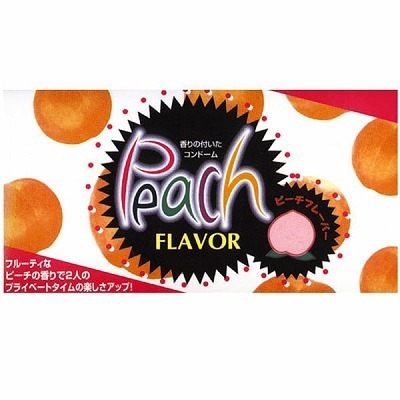 ピーチフレーバーコンドーム 12個入り(コンドーム)