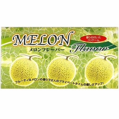 メロンフレーバーコンドーム 12個入り(コンドーム)