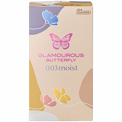 グラマラスバタフライ モイスト003 8個入り(コンドーム)