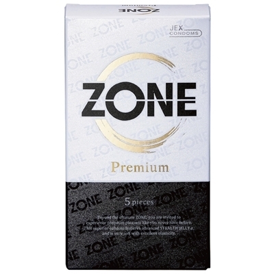 ZONE(ゾーン) プレミアム 5個入り(コンドーム)