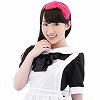 リボンカチューシャ レッド(コスチューム)