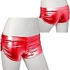 メタリックホットパンツ レッド(コスチューム)
