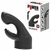 パワーヘッド デュアルスティミュレーション (ブラック)(バイブ)