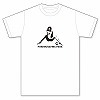 エロとおしゃれの融合Tシャツ (大胆M字 M)(ジョークグッズ)
