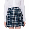 鉄板スタイルチェックスカート ブルー(コスチューム)
