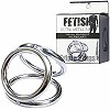 フェティッシュ ウルトラメタルリング (トリプルリングS)(男性補助グッズ)