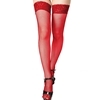 ネットガーターストッキング レッド(ランジェリー)