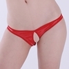 チェリーラブ ローライズ股割れTバックショーツ (レッド)(ランジェリー)