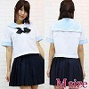 キリスト系女学院の学生服(夏服) M(コスチューム)