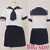 私立女子学園のセーラー服(夏服) BIG(コスチューム)