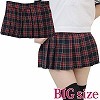 超ミニチェックスカート単品 BIG(コスチューム)